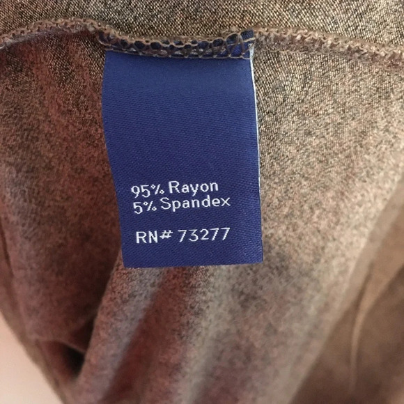 2pk WNS Apt. 9 Grey Top Sz 1x, Flower Sz XXL - Picture 8 of 10